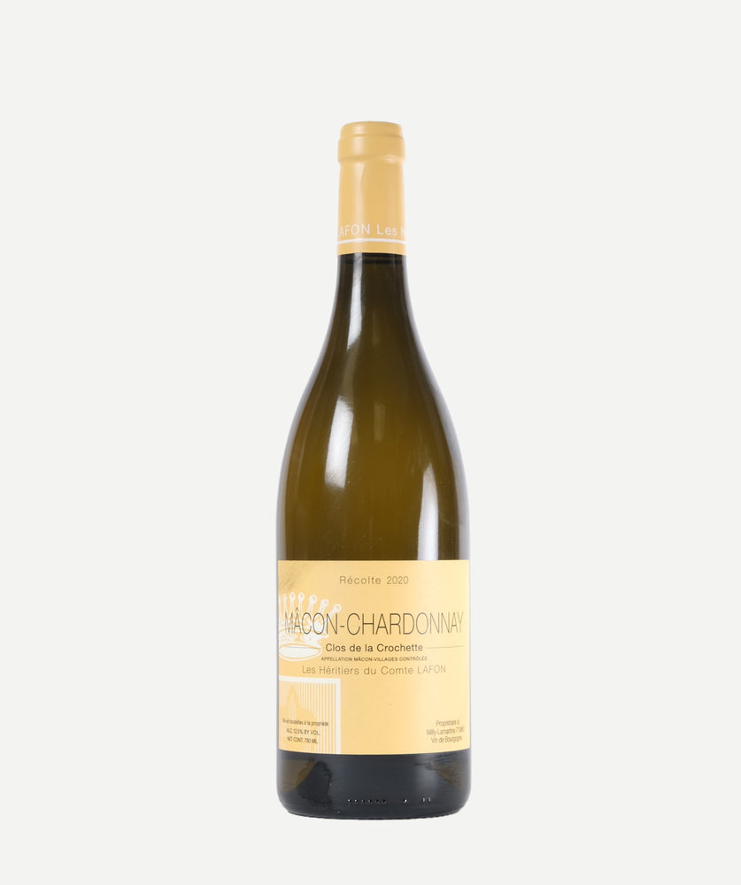 Domaine des Heritiers du Comte Lafon Macon Chardonnay Clos de la Crochette 2020