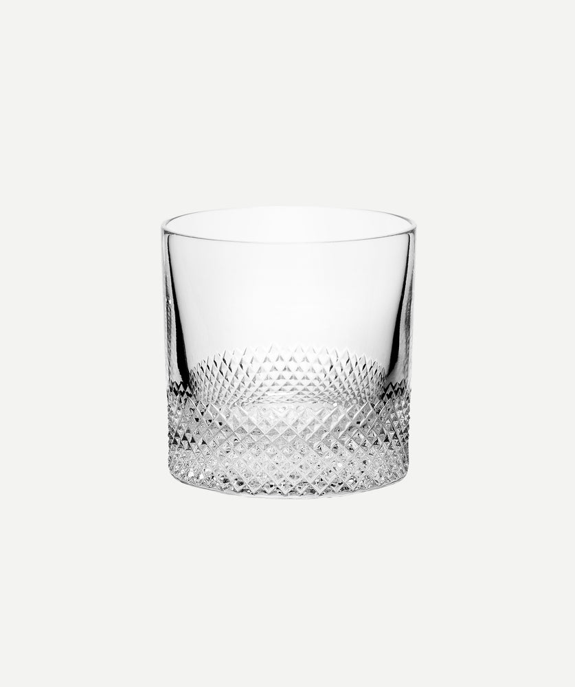 
                  
                    Richard Brendon Diamond Cut Crystal – Double Old Fashioned Glass
                  
                