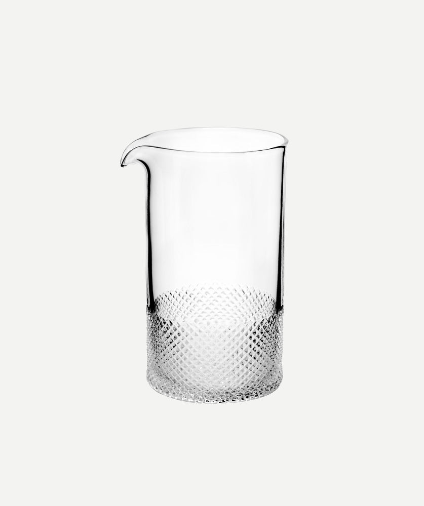 Richard Brendon Diamond Cut Crystal – Mixing Glass